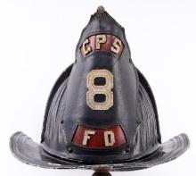 CAIRNS AND BROTHERS ANTIQUE FIREFIGHTERS HELMET