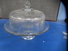 CAKE STAND AND COVER