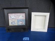 PICTURE FRAME AND KEY HANGER