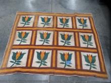 COUNTRY QUILT  58 X 74