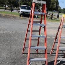 6 FT. LOUISVILLE FIBER GLASS LADDER