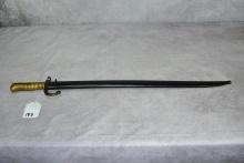 French Bayonet  W/Scabbard for Mod 1866 Chassepot