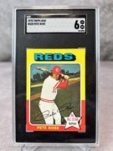 Pete Rose 1975 Topps #320 Mini SGC 6