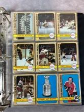 1972-1973 Topps hockey set w/ Bobby Orr, Dryden, Guy L. plus trohpy cards