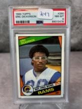 Eric Dickerson Rookie Card 1984 Topps #280 PSA 8