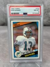 Dan Marino Rookie Card 1984 Topps #123 PSA 8