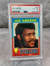 Joe Greene Rookie Card 1971 Topps #245 PSA 4.5