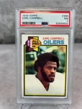 Earl Campbell Rookie Card 1979 Topps #390 PSA 7