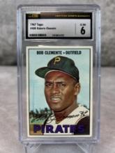 Roberto Clemente 1967 Topps #400 CGS 6