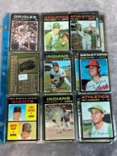 60 - 1971 Topps Baseball w/HOFers- VG-Excellent