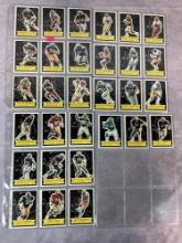 1984 Topps NFL football Star set of 30: Payton, Bradshaw, Montana