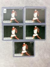 (5) 2003 Anna Kournakova Net Pro Tennis Rookie Cards