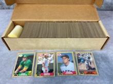 1986 Topps baseball set, many stars