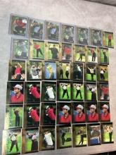 (42) Tiger Woods Cards - (35) 2001 Upper Deck Tiger Tales Rookie Inserts, (7) 2001 Upper Deck