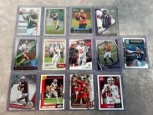 (13) Ohio State Buckeyes Quarterback Rookie Card Lot- 1995-2023