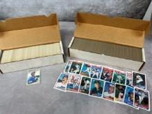 1989 Topps & Fleer Baseball Complete Sets