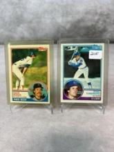 1983 Topps Ryne Sandberg & Wade Boggs Rookies