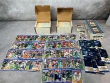 (2) 1990 Score Football Series 1 Sets & (11) Packs of World League Football