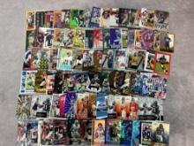 (90) Football Inserts & Parallel Cards- Various Years & Brands