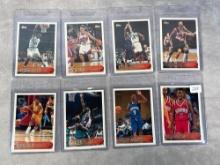 (8) 1996 Topps Basketball Rookies