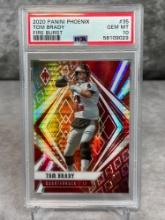 2020 Phoenix Tom Brady Fire Burst PSA 10