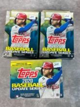 (2) Hanger Boxes & (1) Blaster Box of 2020 Topps Baseball Update