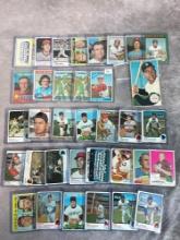 1960's, 70's & 80's Baseball Cards - Rose, Hunter, Brett, Kaline & More