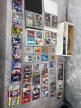 Primarily Baseball Cards in Small Folders & Top Loaders