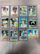 1979 Topps baseball Star lot w/ Ryan & 10 other Stars