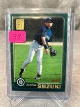 Ichiro Suzuki Topps Rookie card