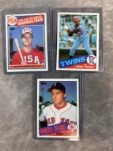 1985 Topps Baseball Complete Set - McGwire, Clemens, Puckett & More