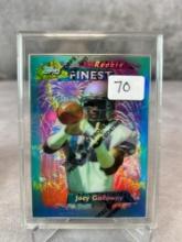 1995 Topps Finest Joey Galloway Refractor & 1996 Topps Finest Magic Johnson