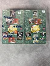 (2) 1992 Fleer Ultra Baseball Wax Boxes - Factory Sealed