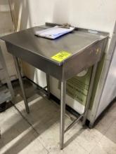 Stainless Receiving Desk