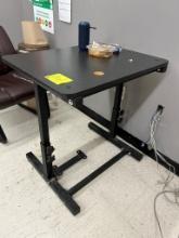 Adjustable Height Computer Table