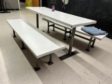 Break Room Table And Benches