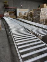 Conveyer on stands 8ft sections