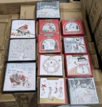 assorted Christmas box cards