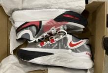 Nike Kyrie 8  DJ6017-100 -White / University Red Black, new in box . This shoe is a Size 8 in men's