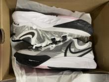 Nike Kyrie 8  DJ6017-100 - White / White Black, new in box . This shoe is a Size 8 in men's and size