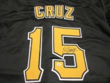 Oneil Cruz of the Pittsburgh Pirates signed autographed baseball jersey PAAS COA 551