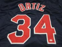 David Ortiz of the Boston Red Sox signed autographed baseball jersey PAAS COA 632