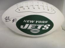 Sauce Gardner of the NY Jets signed autographed full size logo football PAAS COA 738