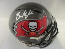 Baker Mayfield of the Tampa  Bay Buccaneers signed autographed mini football helmet PAAS COA 735