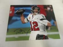 Tom Brady of the Tampa Bay Buccaneers signed autographed 8x10 photo TAA COA 074