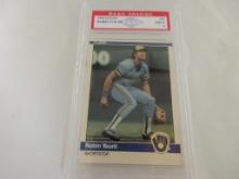 Robin Yount Milwaukee Brewers 1984 Fleer #219 graded PAAS Mint 9