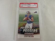 Josh Allen Bills 2018 Rookies & Stars Red #PP-17 graded PAAS Gem Mint 10