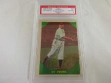 Cy Young 1960 Fleer #47 graded PAAS EX-MT 6