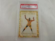 Shaquille O'Neal LSU 1992-93 Shaq Attack ROY Promo #2/6 graded PAAS Mint 9