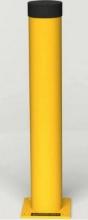 Crowd control warehosue steel post yellow 3x your bid